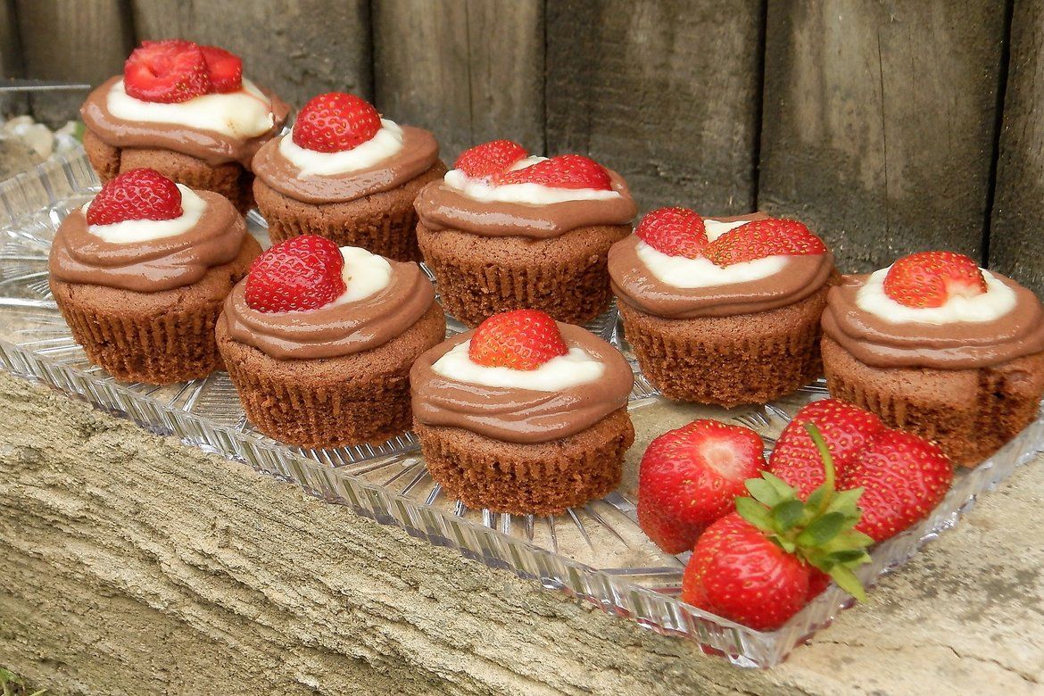 Kakaové cupcakes